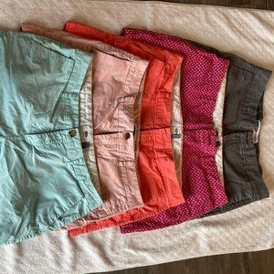 5 pairs of Old Navy Shorts size 10